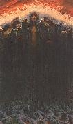 Carlos Schwabe La vague china oil painting artist